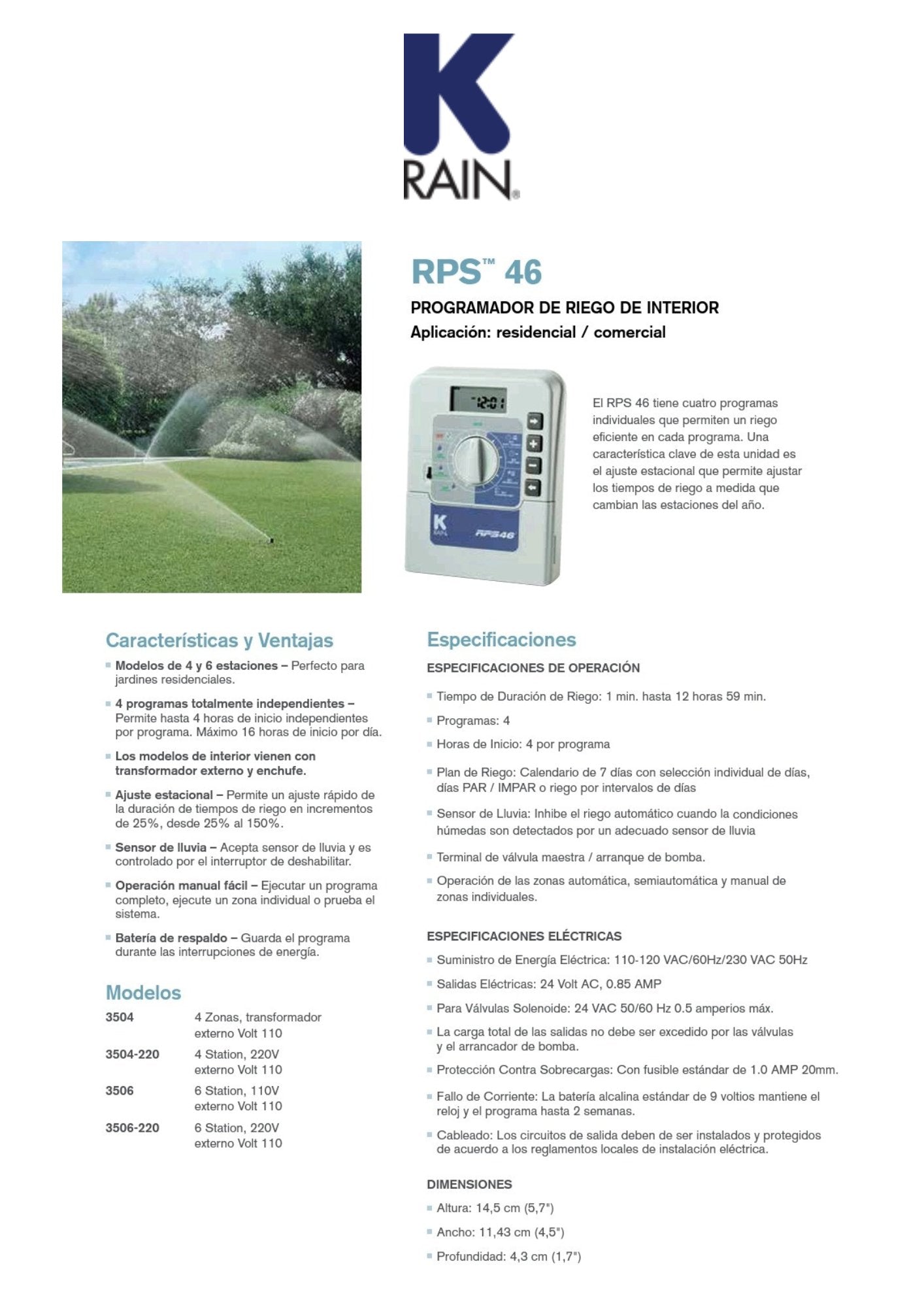 KRAIN RPS 46. 6 ZONAS