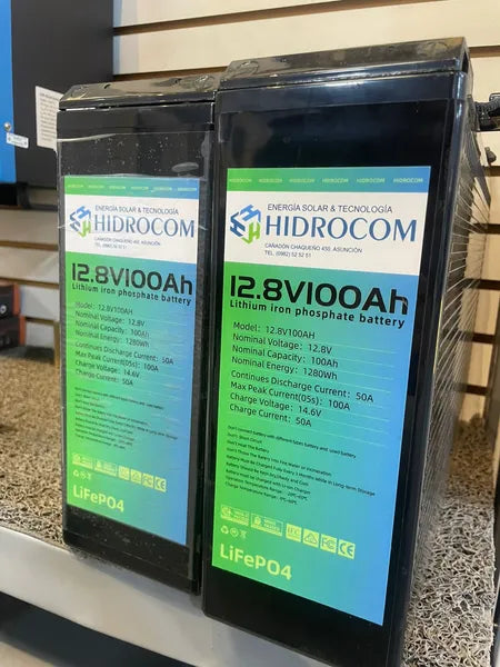 BATERIA LITIO CASSETE 12.8V 100AH